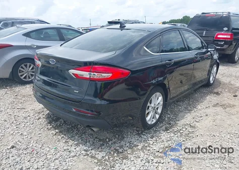 2019 Ford Fusion Se из США, поврежденный, VIN 3FA6P0HD9KR194887